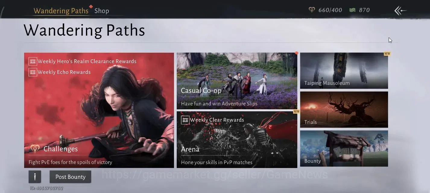 Where Winds Meet Accounts GLOBAL|Lv 40|GS 7778|Martial Destiny,Anthem of Age image 13