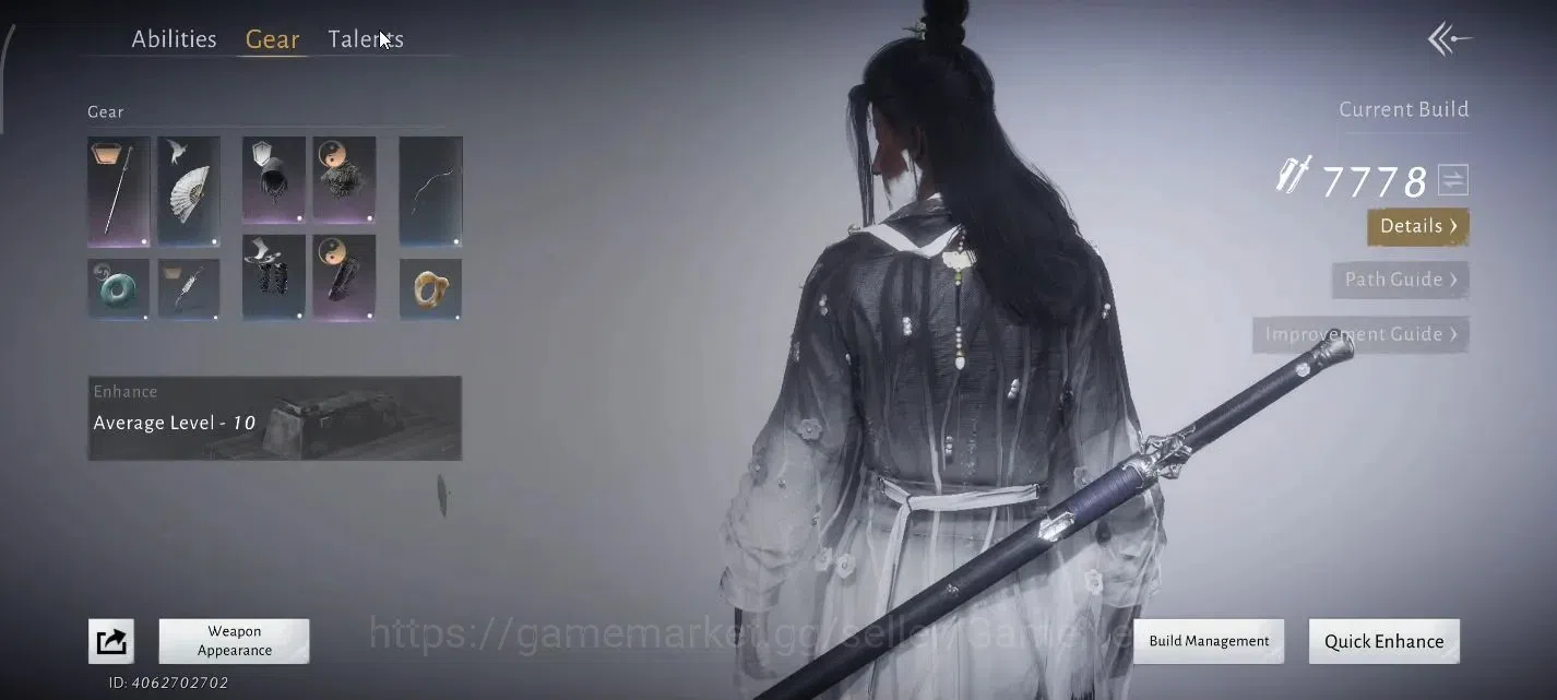 Where Winds Meet Accounts GLOBAL|Lv 40|GS 7778|Martial Destiny,Anthem of Age image 5