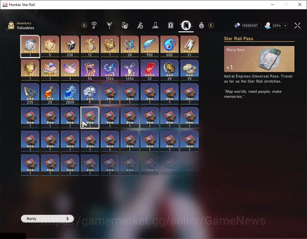 Honkai Star Rail Accounts Others Asia|TL 70|15 Limited+7 13