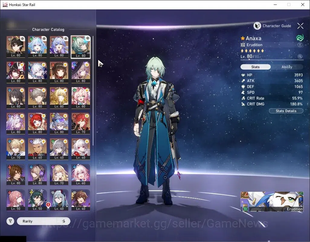 Honkai Star Rail Accounts Others Asia|TL 70|15 Limited+7 4