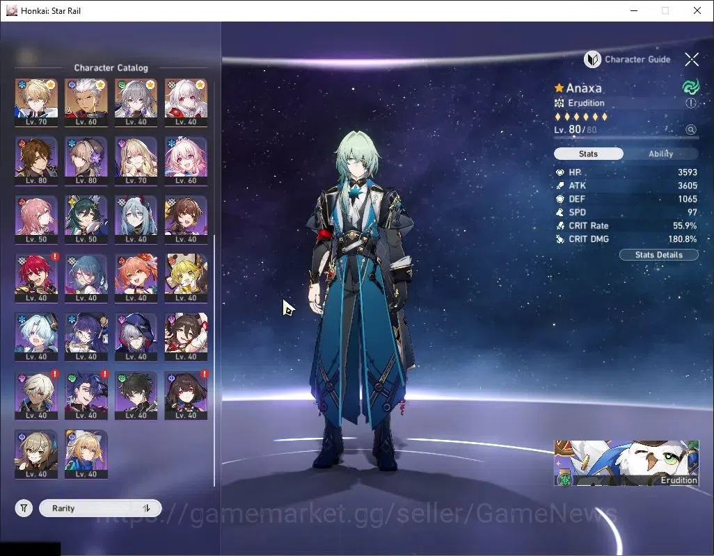 Honkai Star Rail Accounts Others Asia|TL 70|15 Limited+7 5