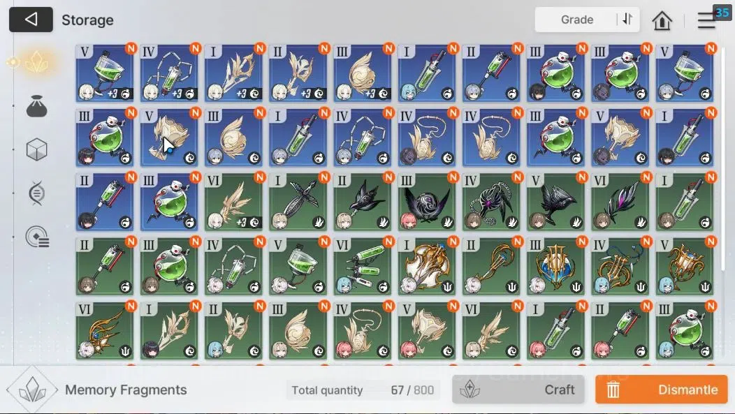 Chaos Zero Nightmare Accounts GLOBAL Lv 40|8 SSR[Heidemarie,Chizuru,Nine,Haru,Ri image 8