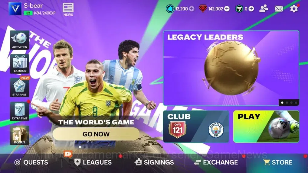 EA SPORTS FC Mobile Accounts OVR 121/47B Value|142k Gems + 12k Shard + 1k RUP w image 1