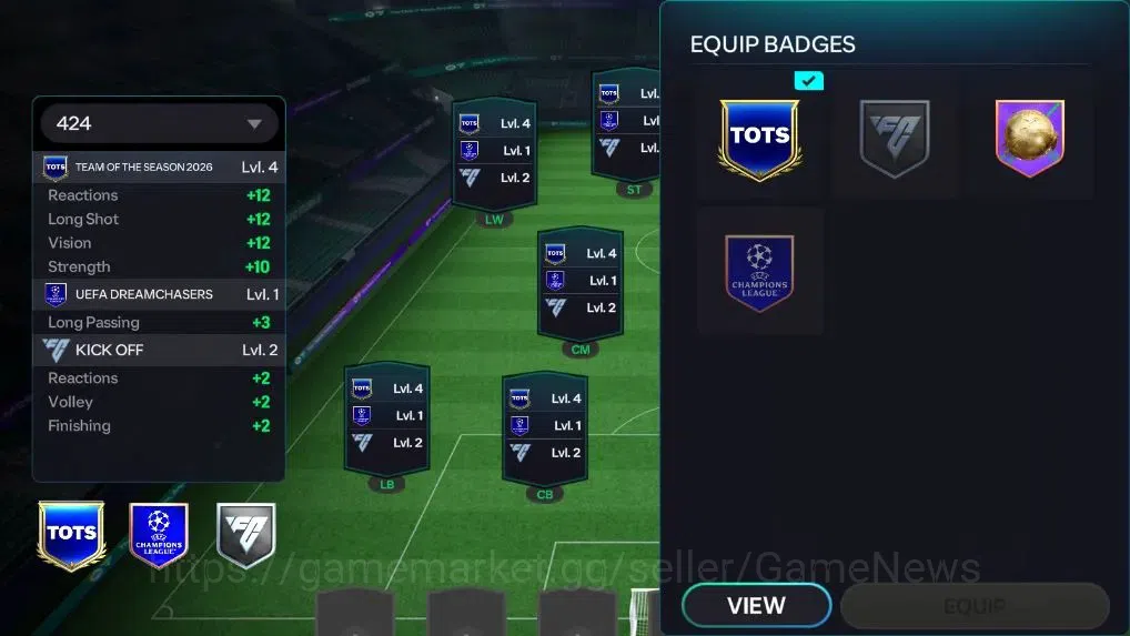 EA SPORTS FC Mobile Accounts OVR 121/47B Value|142k Gems + 12k Shard + 1k RUP w image 3