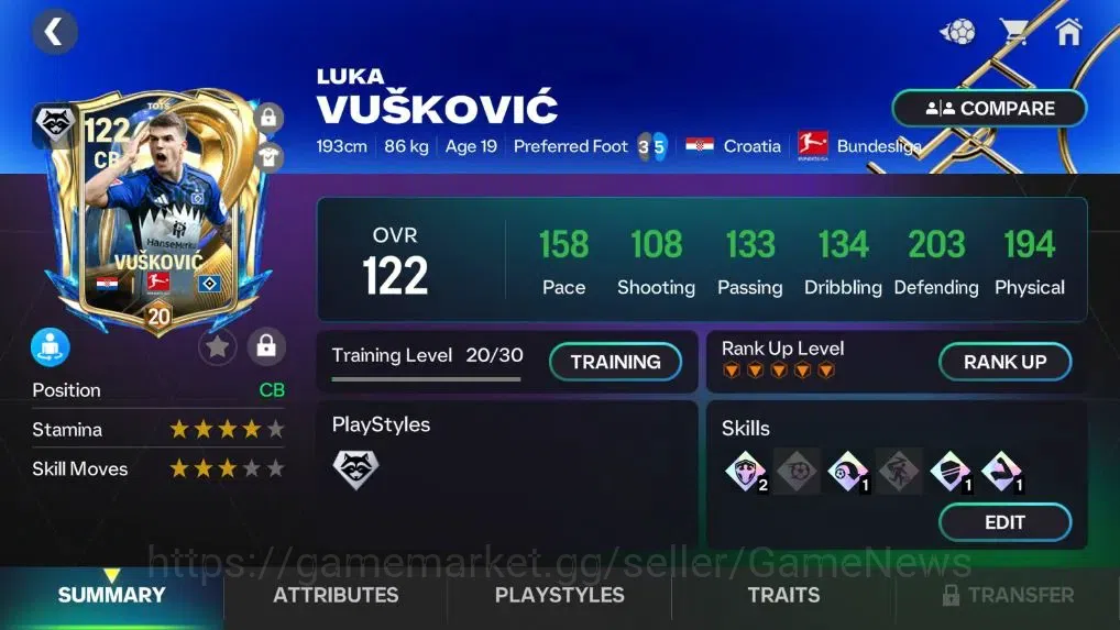 EA SPORTS FC Mobile Accounts OVR 121/47B Value|142k Gems + 12k Shard + 1k RUP w image 6