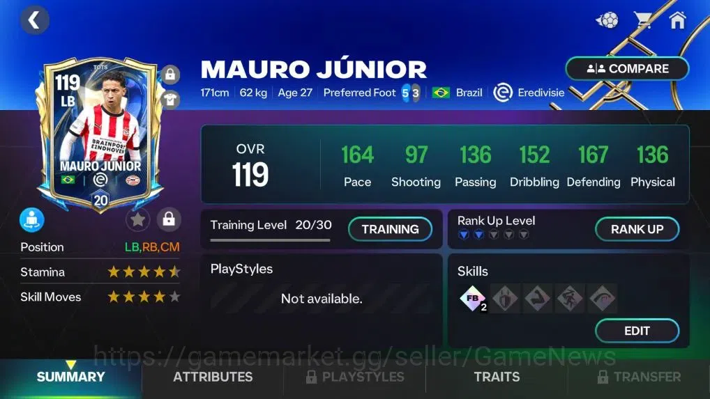 EA SPORTS FC Mobile Accounts OVR 121/47B Value|142k Gems + 12k Shard + 1k RUP w image 9