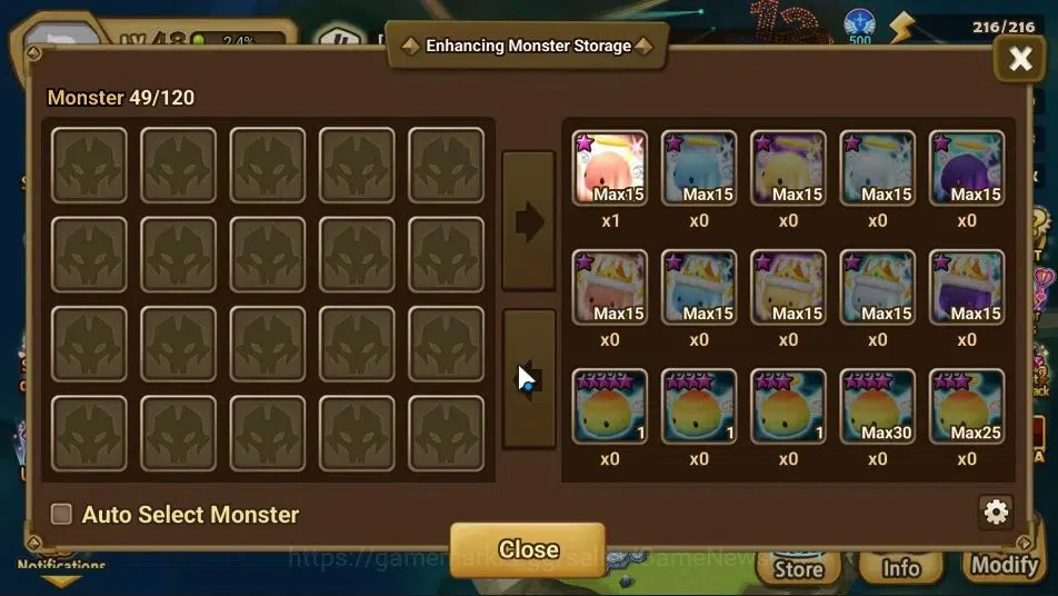 Summoners War: Sky Arena Accounts GLOBAL Lv 48|1 LD[Shun]|15 Total NB5[Liam,Riley,Ta image 13