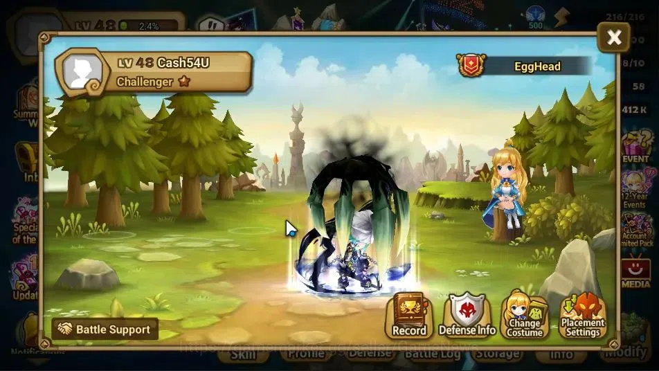 Summoners War: Sky Arena Accounts GLOBAL Lv 48|1 LD[Shun]|15 Total NB5[Liam,Riley,Ta image 2