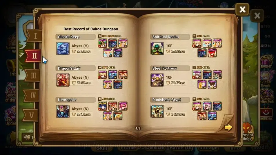 Summoners War: Sky Arena Accounts GLOBAL Lv 48|1 LD[Shun]|15 Total NB5[Liam,Riley,Ta image 4