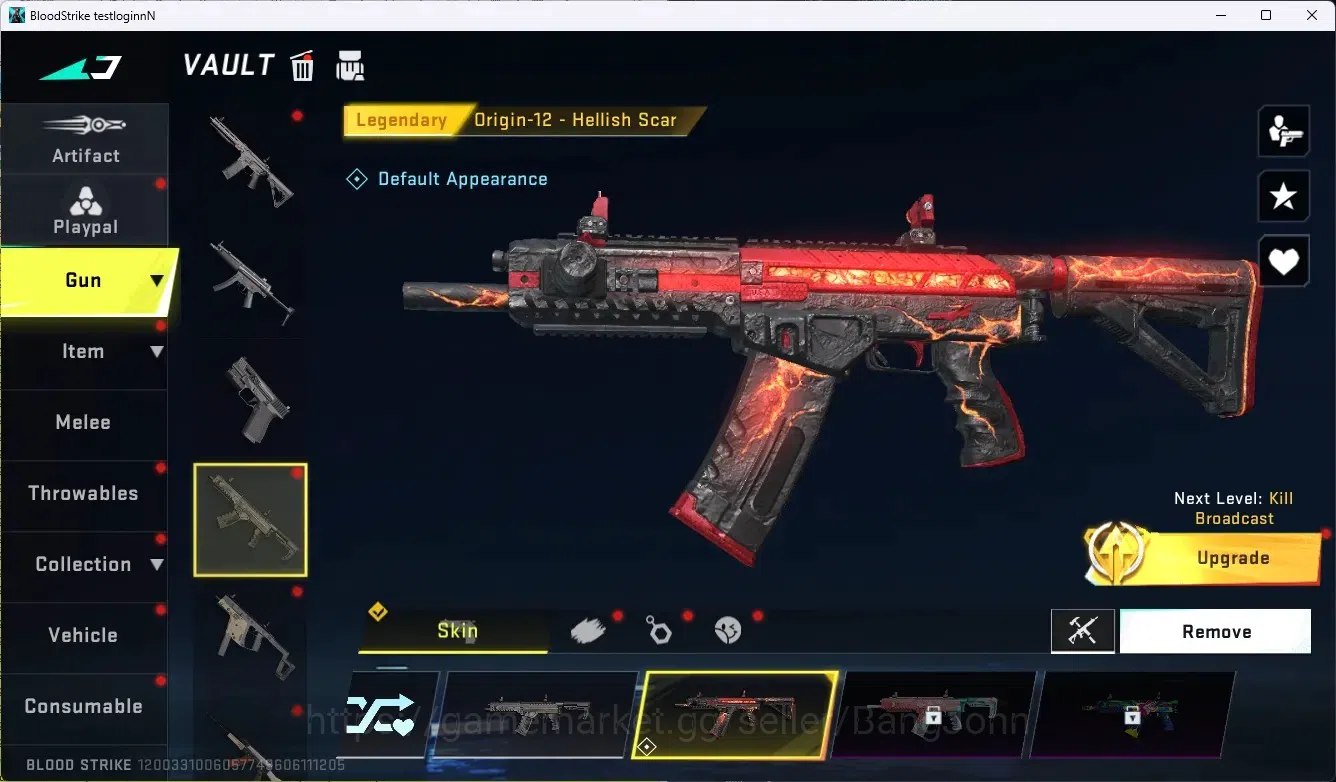 Blood Strike Accounts ASIA|Collab Gun MCX - EVA-00|3 Legendary Gun|Colla image 2