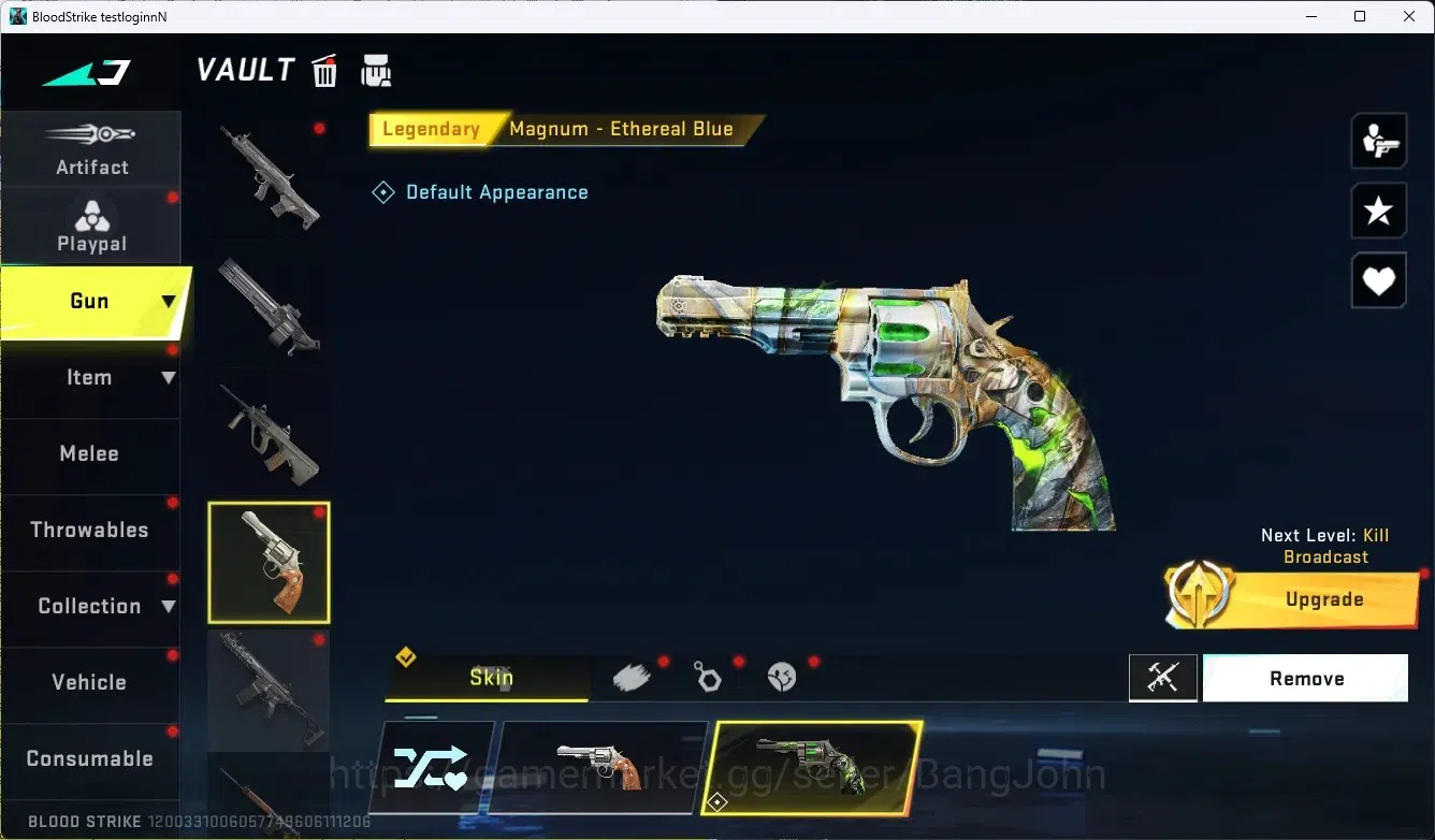 Blood Strike Accounts ASIA|Collab Gun MCX - EVA-00|3 Legendary Gun|Colla image 4