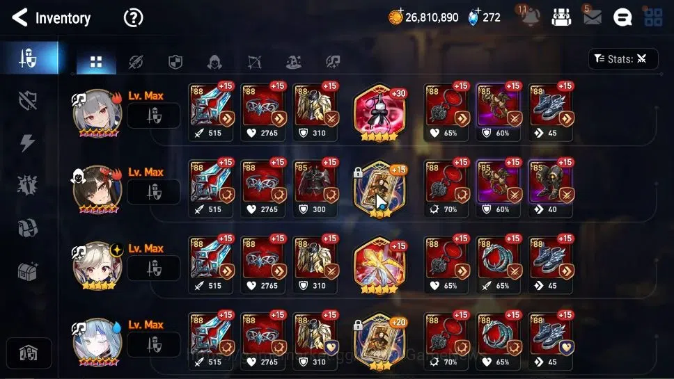Epic Seven Accounts GLOBAL Unverif|New Era|7 ML(Maid Chloe,Specter Ten image 13