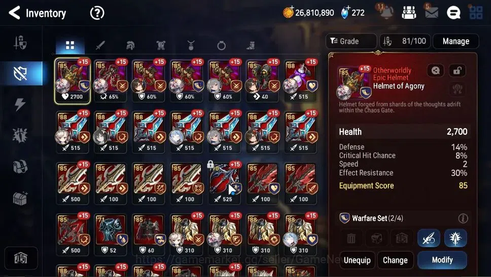 Epic Seven Accounts GLOBAL Unverif|New Era|7 ML(Maid Chloe,Specter Ten image 14