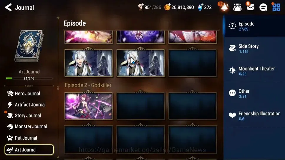 Epic Seven Accounts GLOBAL Unverif|New Era|7 ML(Maid Chloe,Specter Ten image 20