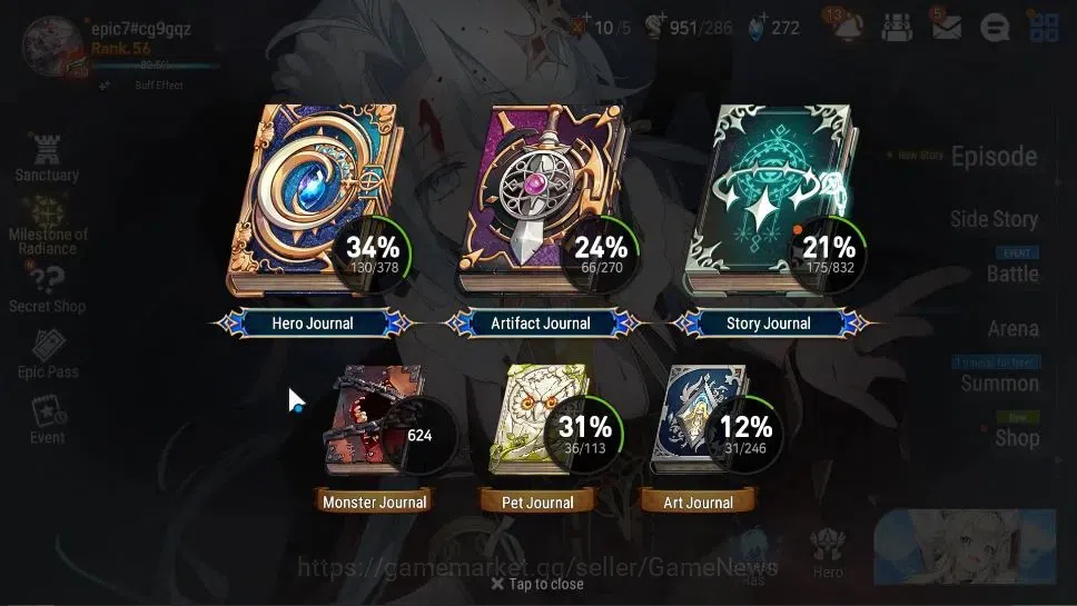 Epic Seven Accounts GLOBAL Unverif|New Era|7 ML(Maid Chloe,Specter Ten image 3