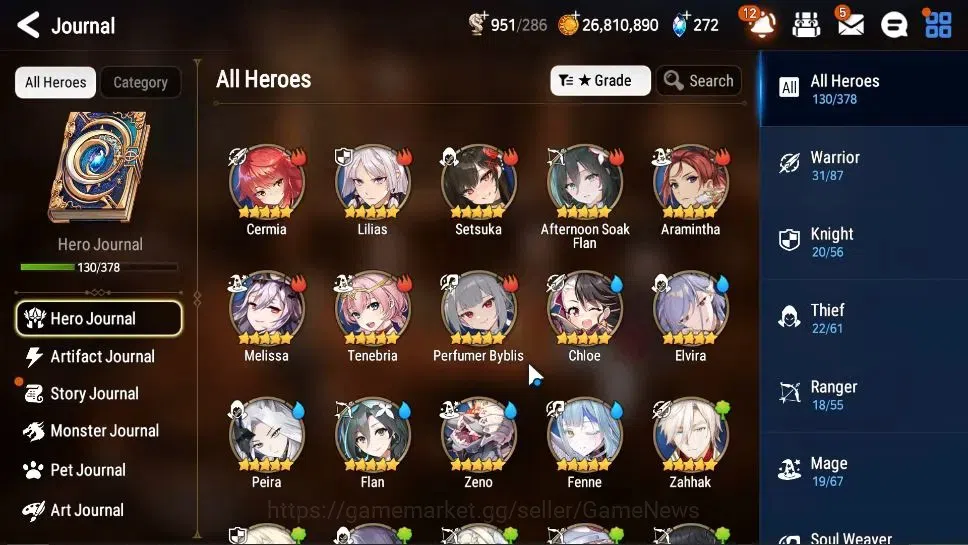 Epic Seven Accounts GLOBAL Unverif|New Era|7 ML(Maid Chloe,Specter Ten image 6
