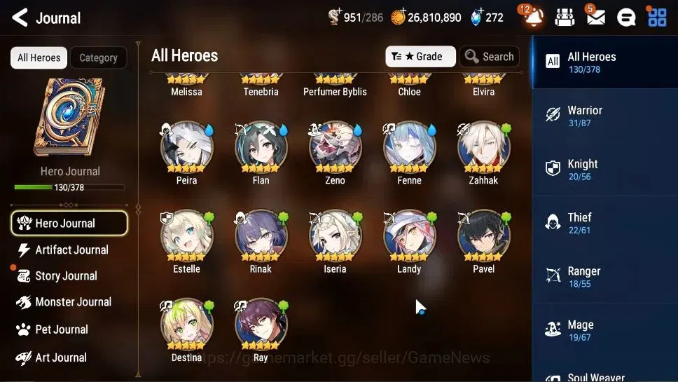 Epic Seven Accounts GLOBAL Unverif|New Era|7 ML(Maid Chloe,Specter Ten image 7