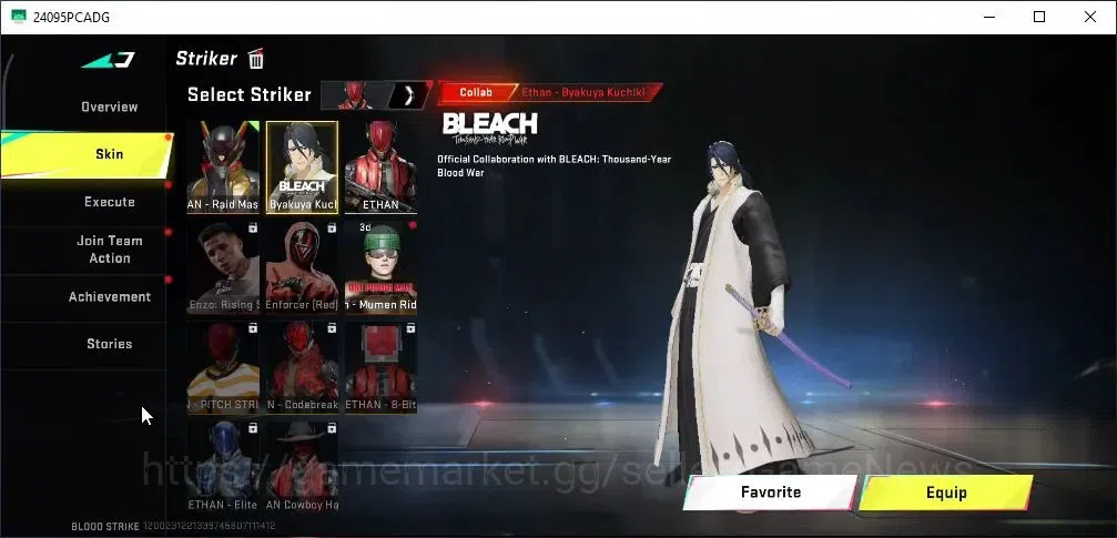 Blood Strike Accounts High-End ASIA|ETERNAL Kala Whisper|11 Legendary [M4A1 Venom,Vector Violet,Desert Eagle,URB 6