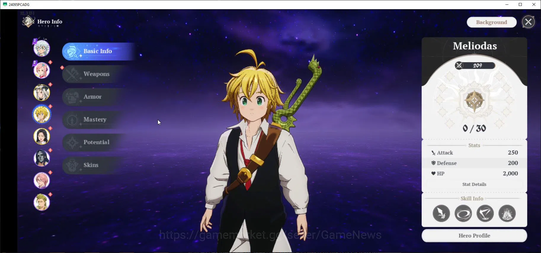 The Seven Deadly Sins: Origin Accounts [SEA] Lv 3 Fresh Starter| 3 SSR |Drake,Meliodas,Gu image 11