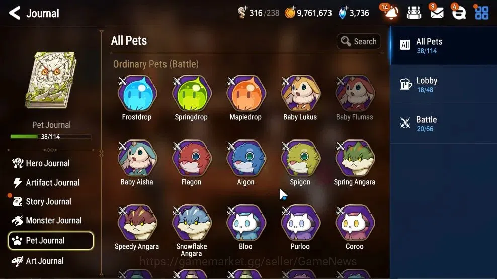 Epic Seven Accounts Starter GLOBAL UnVerif|New Era|4 ML(Rhiana&Luc,Straze,M Kawerik,Etc)+Ab Fumyr,Estele,Ivana,Etc|Poh 20