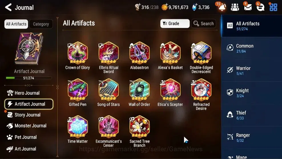 Epic Seven Accounts Starter GLOBAL UnVerif|New Era|4 ML(Rhiana&Luc,Straze,M Kawerik,Etc)+Ab Fumyr,Estele,Ivana,Etc|Poh 8