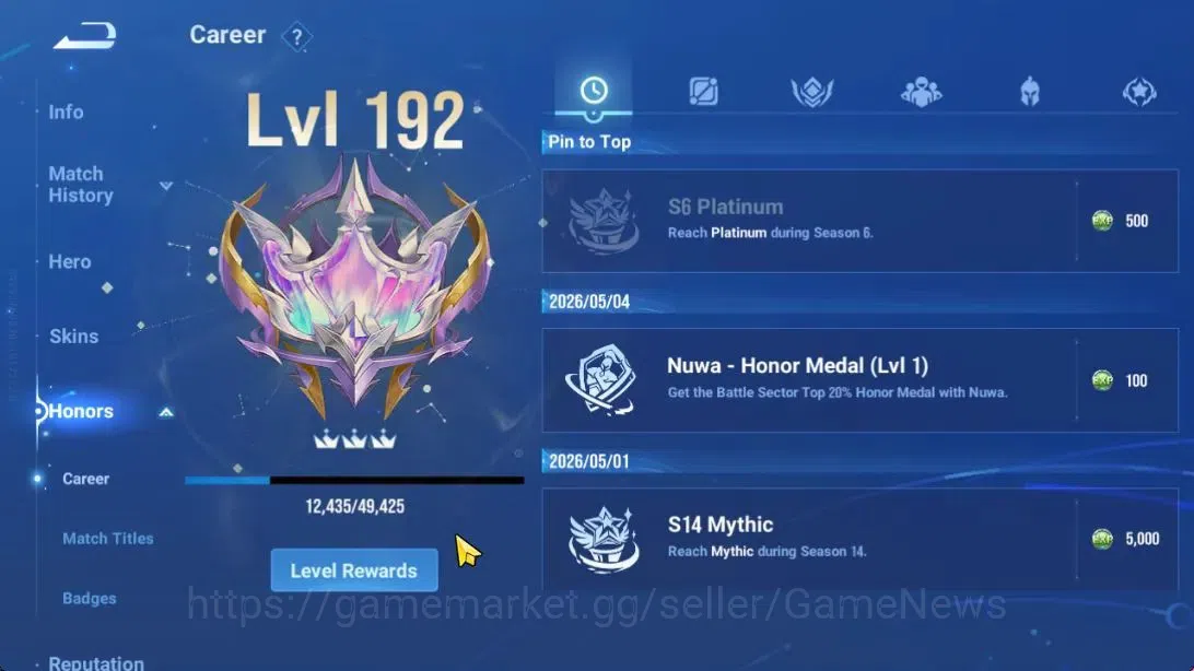 Honor of Kings Accounts Hero112 Skin 298|3 Flawles(Daji,MaiShiranui,LadyZh image 8