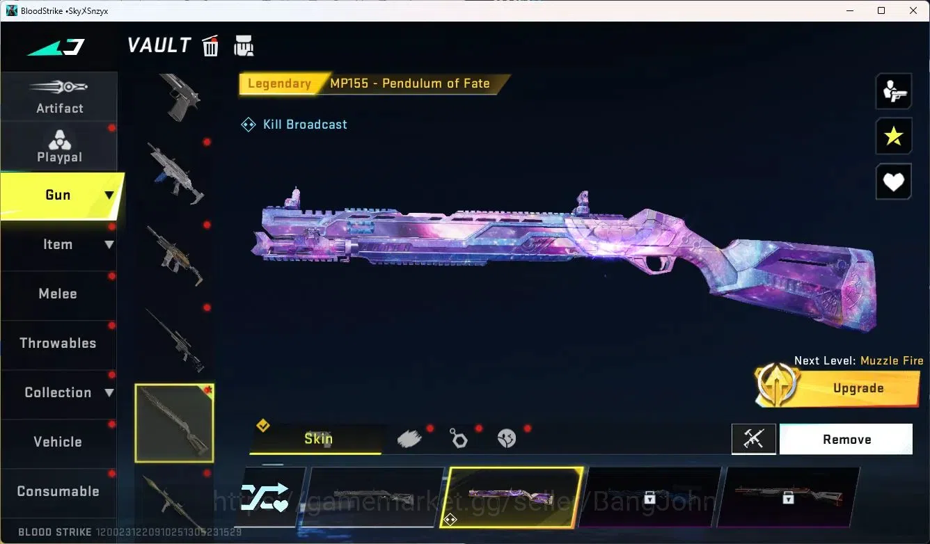 Blood Strike Accounts ASIA | Eternal Desert Eagle | 4 Collab 7DS | 3 Ult image 10