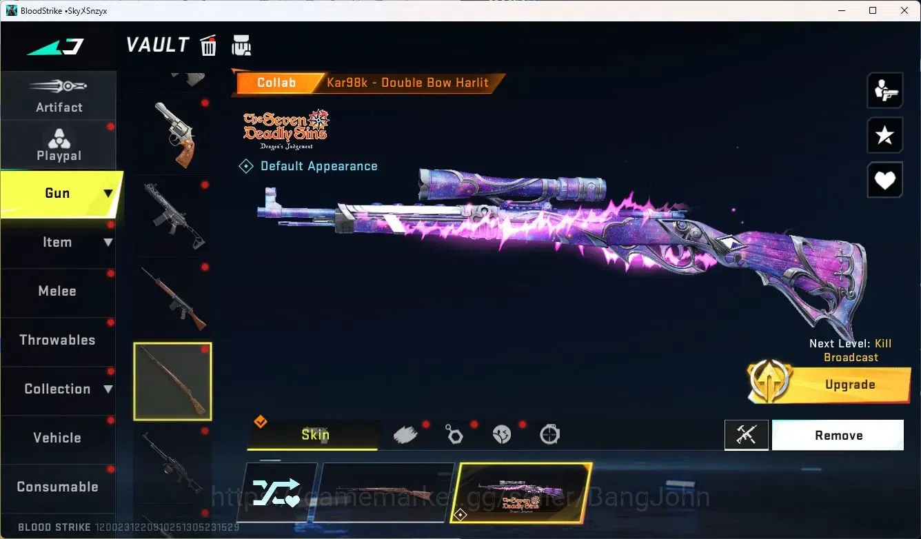Blood Strike Accounts ASIA | Eternal Desert Eagle | 4 Collab 7DS | 3 Ult image 13