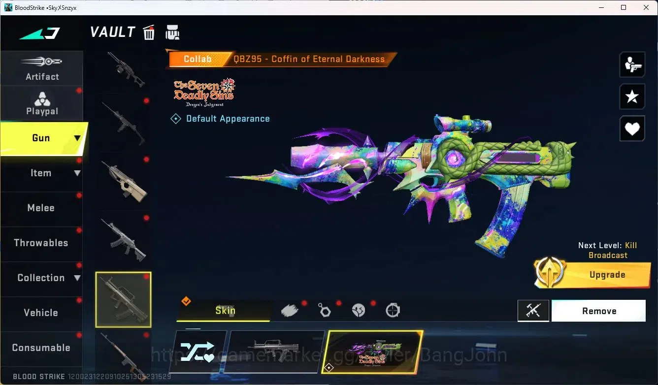 Blood Strike Accounts ASIA | Eternal Desert Eagle | 4 Collab 7DS | 3 Ult image 16