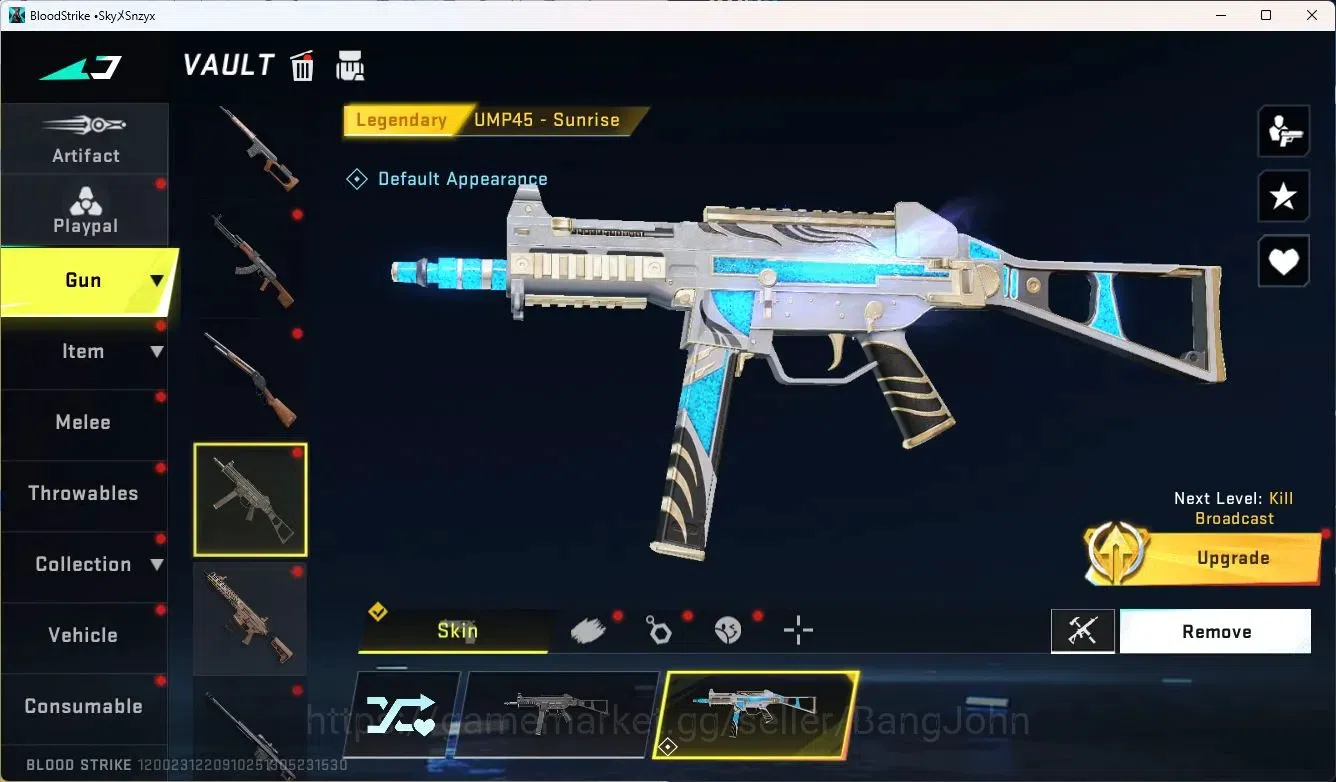 Blood Strike Accounts ASIA | Eternal Desert Eagle | 4 Collab 7DS | 3 Ult image 17