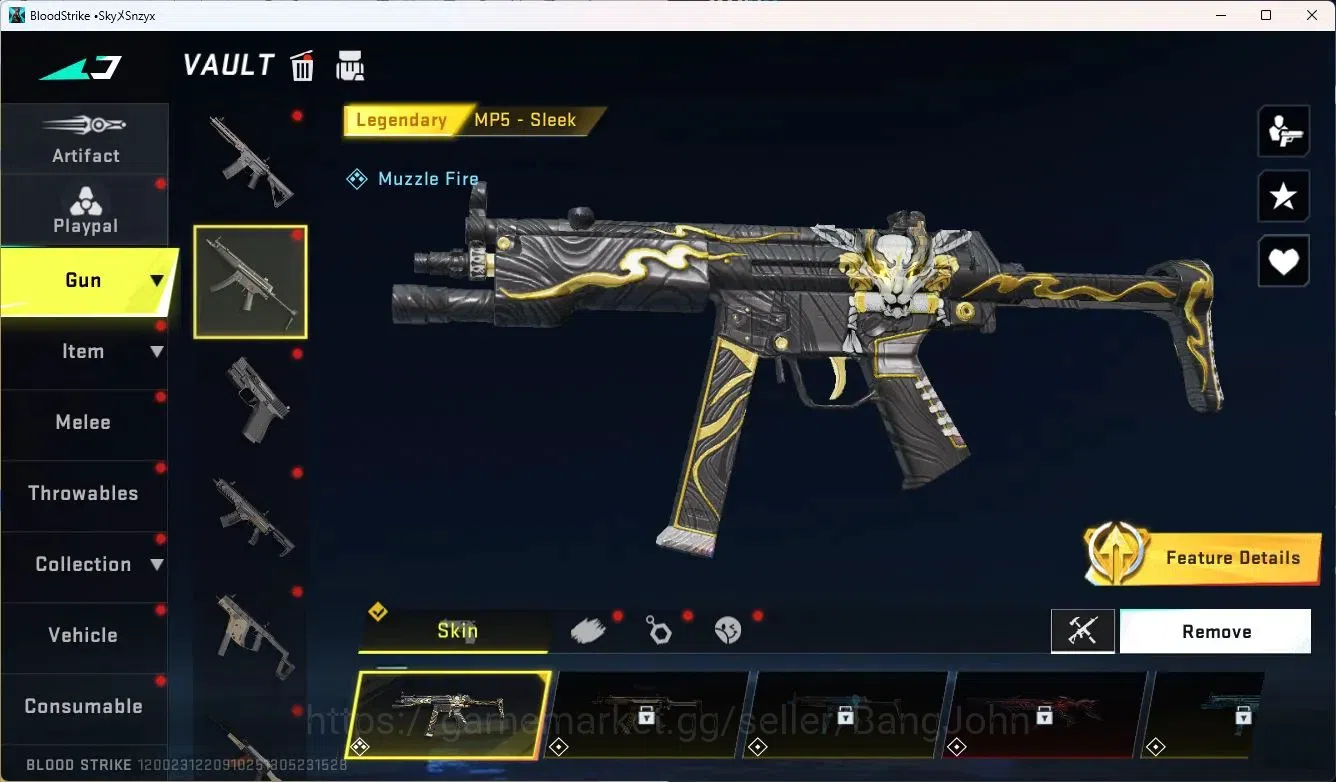 Blood Strike Accounts ASIA | Eternal Desert Eagle | 4 Collab 7DS | 3 Ult image 3