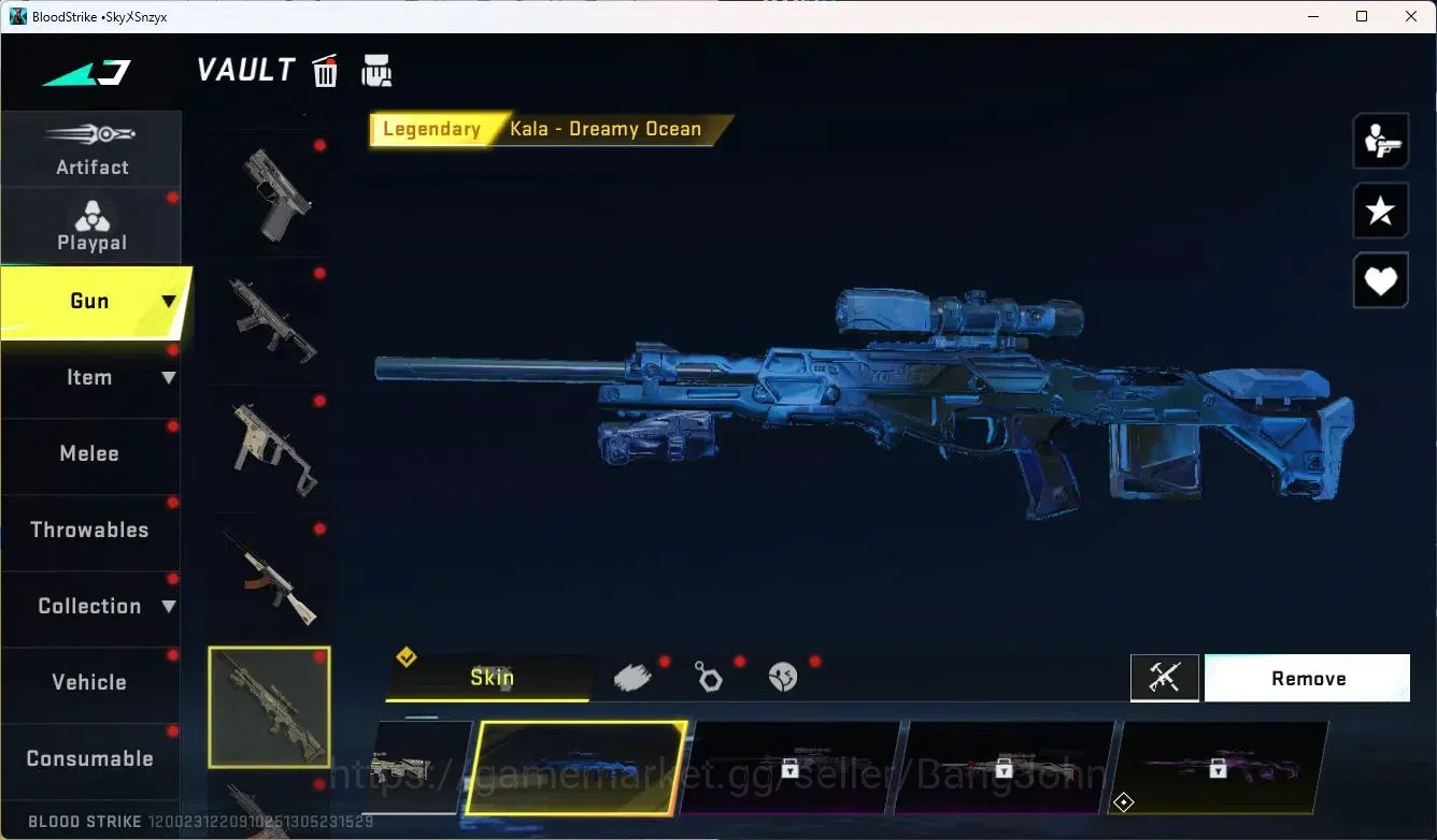 Blood Strike Accounts ASIA | Eternal Desert Eagle | 4 Collab 7DS | 3 Ult image 5