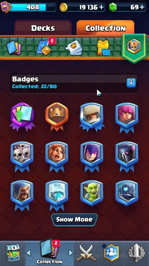 Clash Royale Accounts High-End Lv 408|KTL 9|Trophy 3107|Limited Skin|Card 57/122|4 EVO 0 Hero|1 Champ 3 Legend 8 Epic 19 14