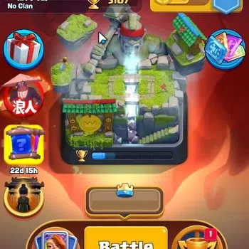 Clash Royale Accounts High-End Lv 408|KTL 9|Trophy 3107|Limited Skin|Card 57/122|4 EVO 0 Hero|1 Champ 3 Legend 8 Epic 19