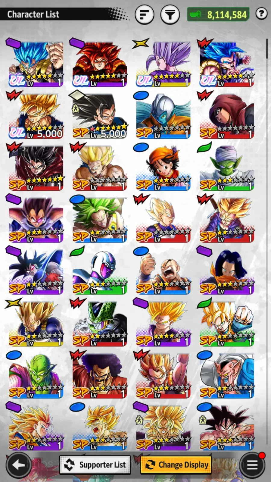 Dragon Ball Legends Accounts Android | Lvl 144| 8.1M Power |5 UL| UL  SS Goku,  image 11