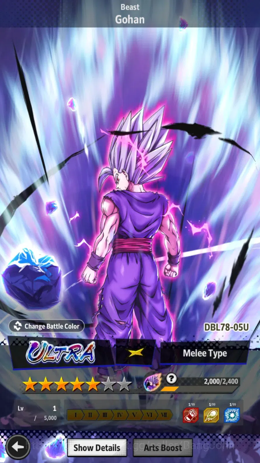 Dragon Ball Legends Accounts Android | Lvl 144| 8.1M Power |5 UL| UL  SS Goku,  image 7