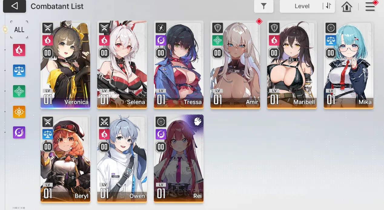 Chaos Zero Nightmare Accounts Global Verif | Lv05 | Fresh Starter SSR Veronica + image 4