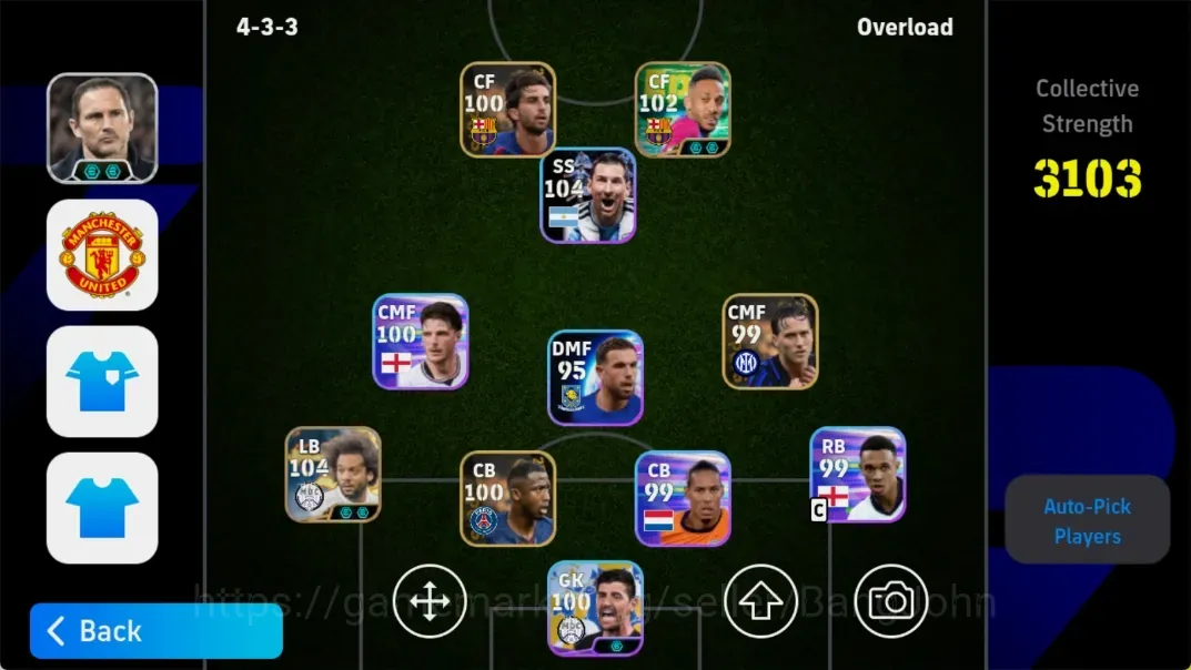 eFootball Accounts Others Android|PW3103|ShowTime LionelMessi 2x,EpicMarcelo,PEAubameyang|CheckSSEFB3468B 1