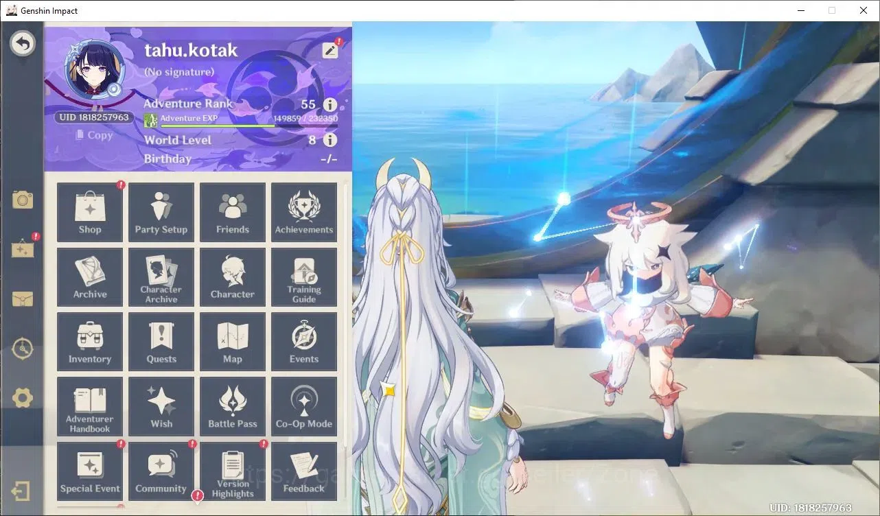 Genshin Impact Accounts Reroll ASIA|AR 55|Semi Premium Zibai (Zibai, Columbina, Raiden)|Check SS|TakeMail(GI1125Z) 1