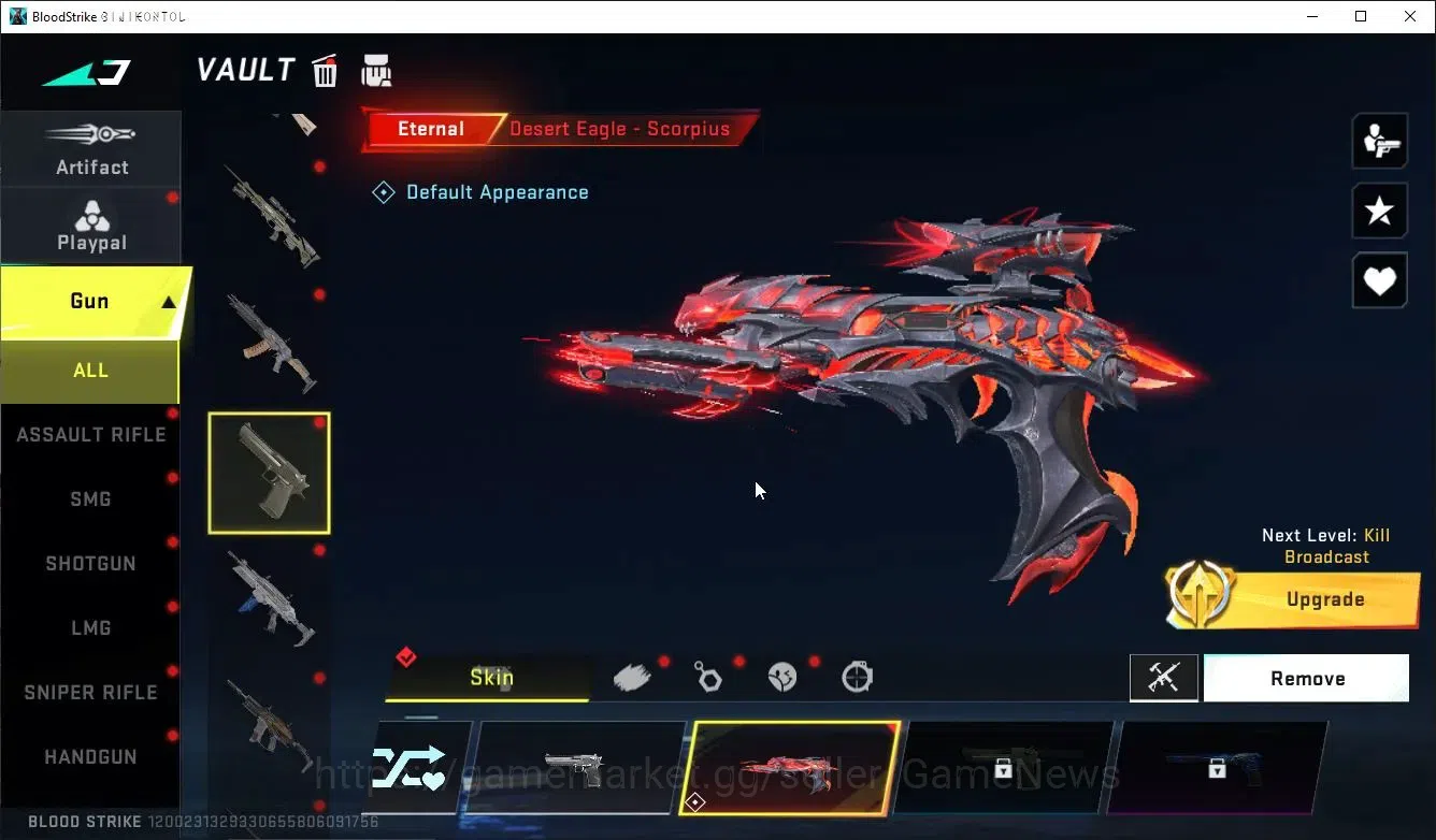 Blood Strike Accounts ASIA|ETERNAL Ethan-Allien,DeAgle+Collab TR FN2000, image 10