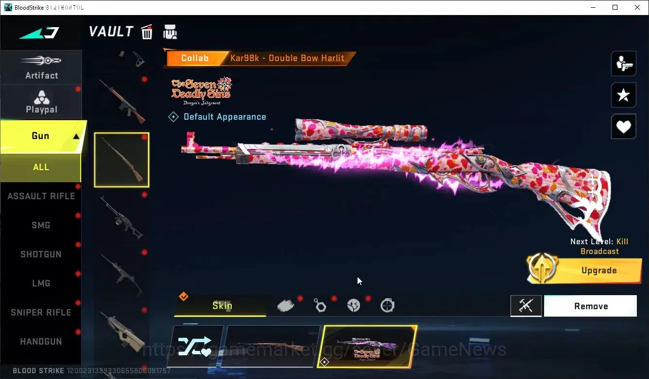 Blood Strike Accounts ASIA|ETERNAL Ethan-Allien,DeAgle+Collab TR FN2000, image 14