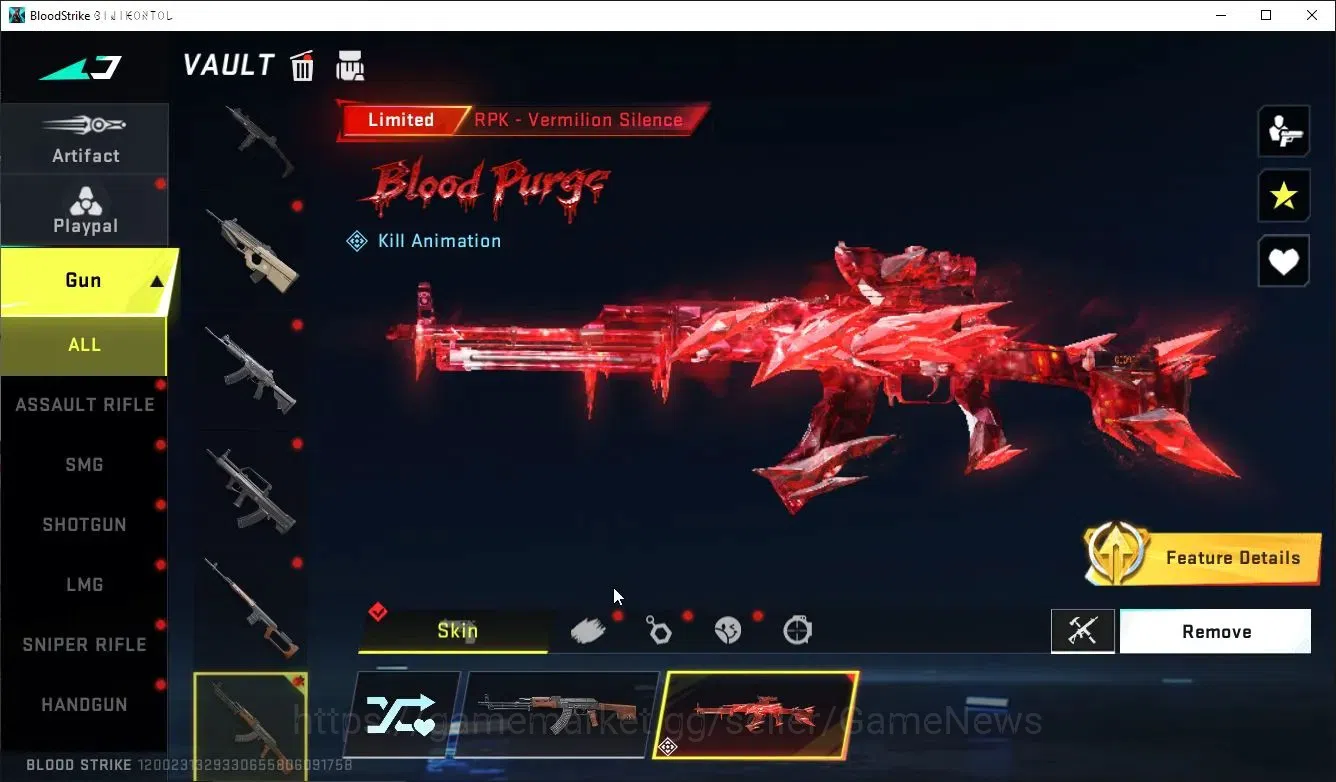 Blood Strike Accounts ASIA|ETERNAL Ethan-Allien,DeAgle+Collab TR FN2000, image 19