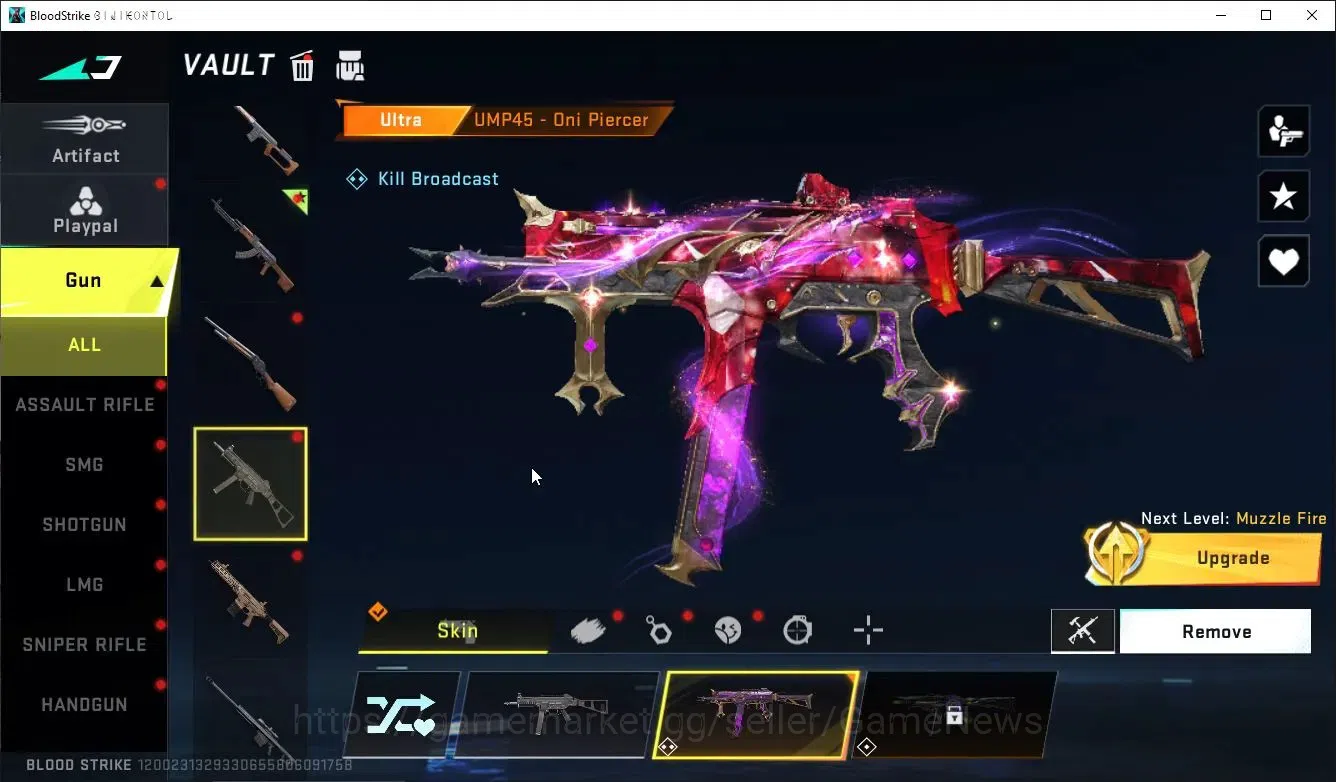 Blood Strike Accounts ASIA|ETERNAL Ethan-Allien,DeAgle+Collab TR FN2000, image 20