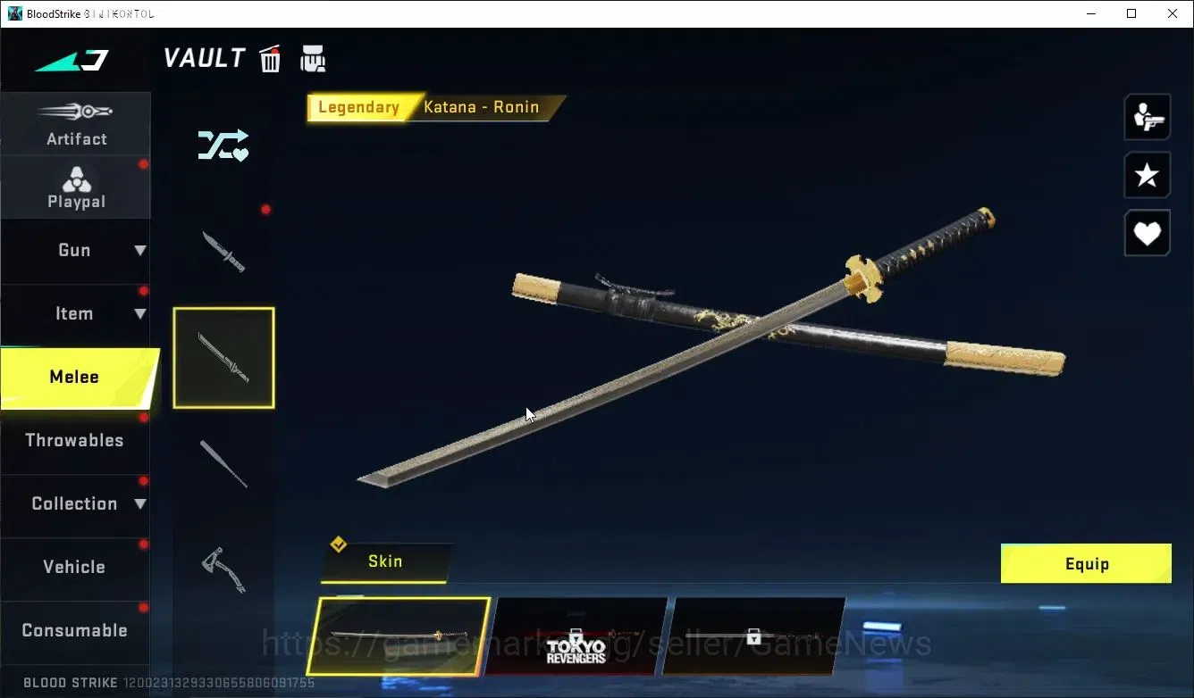 Blood Strike Accounts ASIA|ETERNAL Ethan-Allien,DeAgle+Collab TR FN2000, image 9