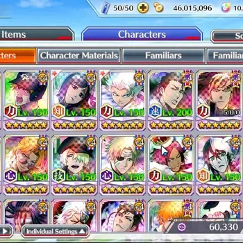 Bleach: Brave Souls Accounts Starter GLOBAL|10K Orb|Fresh All Story|11th Ulquiora,DT Ichigo,TYBW25 Askin,TYBW24 Renji,MagSoc