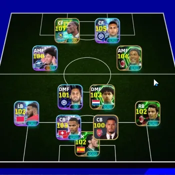 eFootball Accounts High-End Android|Power 3191|18 Epic Didier Drogba,Dahari,Rijkaard,Ronaldinho,Massimo,Etc|11 Show