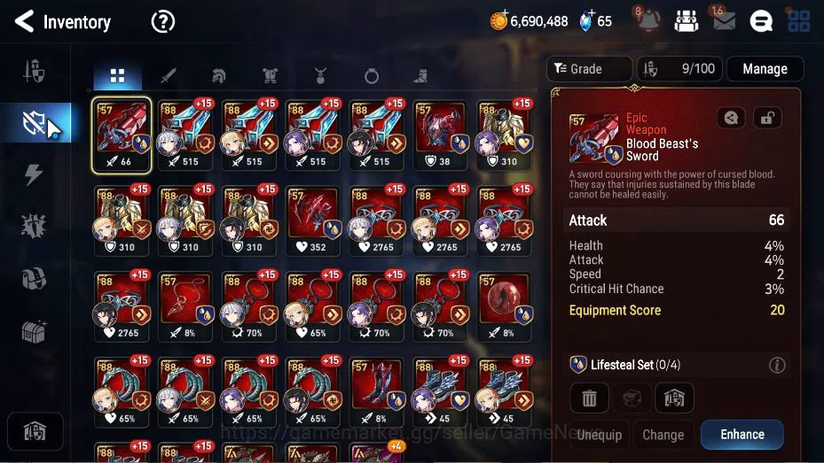 Epic Seven Accounts GLOBAL Unverif|New Era|3 ML(Staeyou, NC Landy, SE image 9