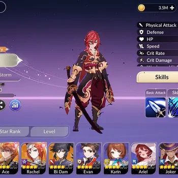 Seven Knights Re:Birth Accounts [Re;BIRTH] Global|Starter 4 Legendary(Teo,Ace,Rach image 1