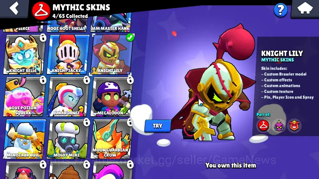 Brawl Stars Accounts 2496 Trophy|6k Bling|38 Brawlers 5 Max [Full Buffi image 17