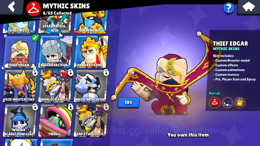 Brawl Stars Accounts 2496 Trophy|6k Bling|38 Brawlers 5 Max [Full Buffi image 18